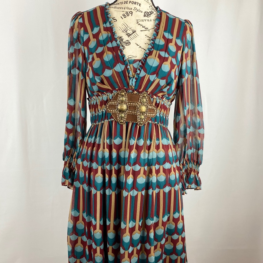 Nanette Lepore | Geometric Dress | Sz 2
